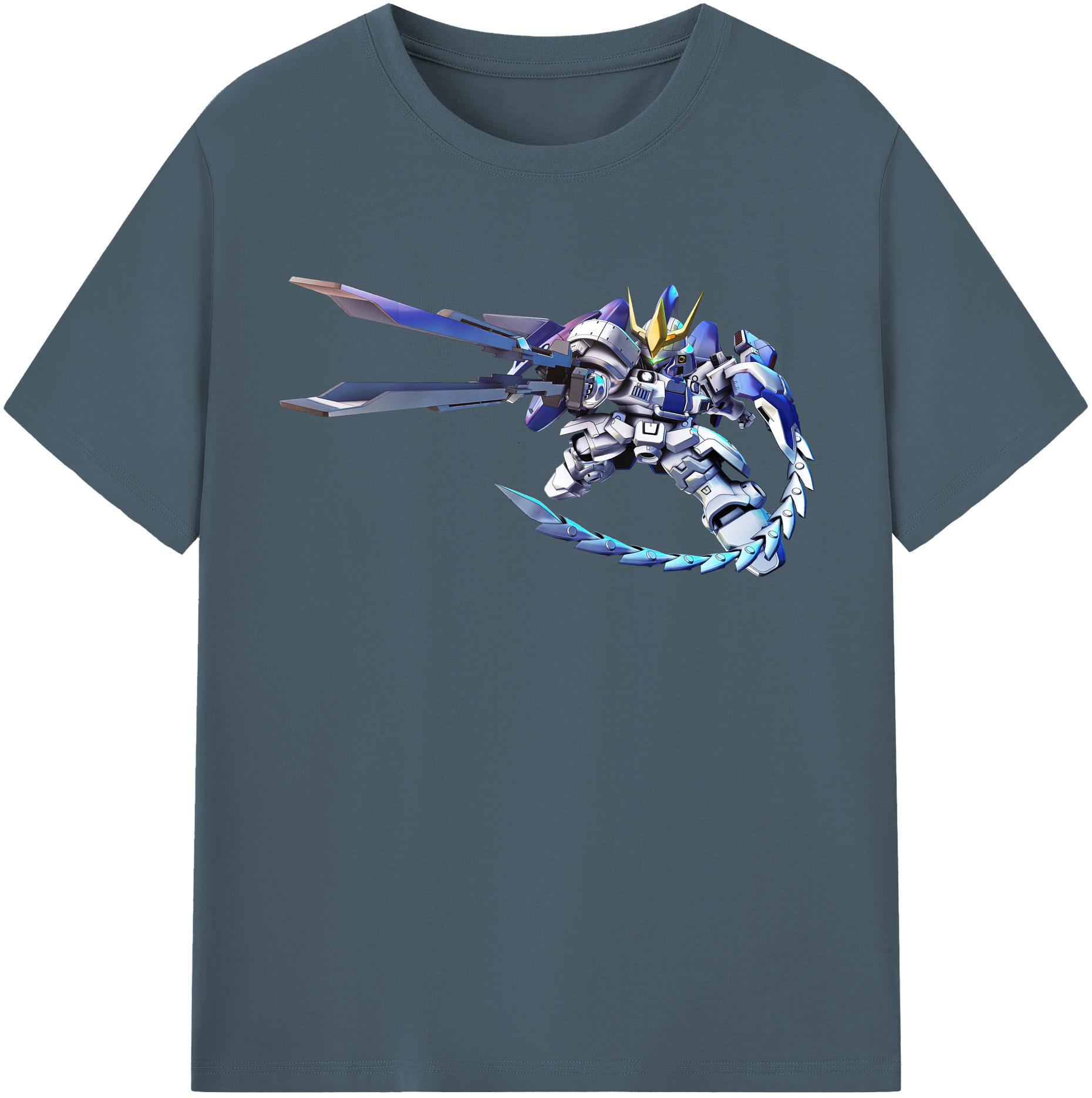 （画像用） 機動戦士ガンダム Mobile Suit Gundam 綿100％半袖Tシャツ（フロントプリント）
